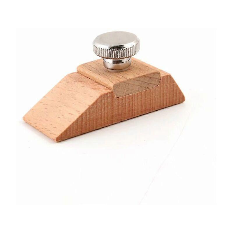 Generic Wooden Sanding Block, Handmade Leather Craft Abrasive - Leather Polishing Tool - DIY Edge Grinding Tool