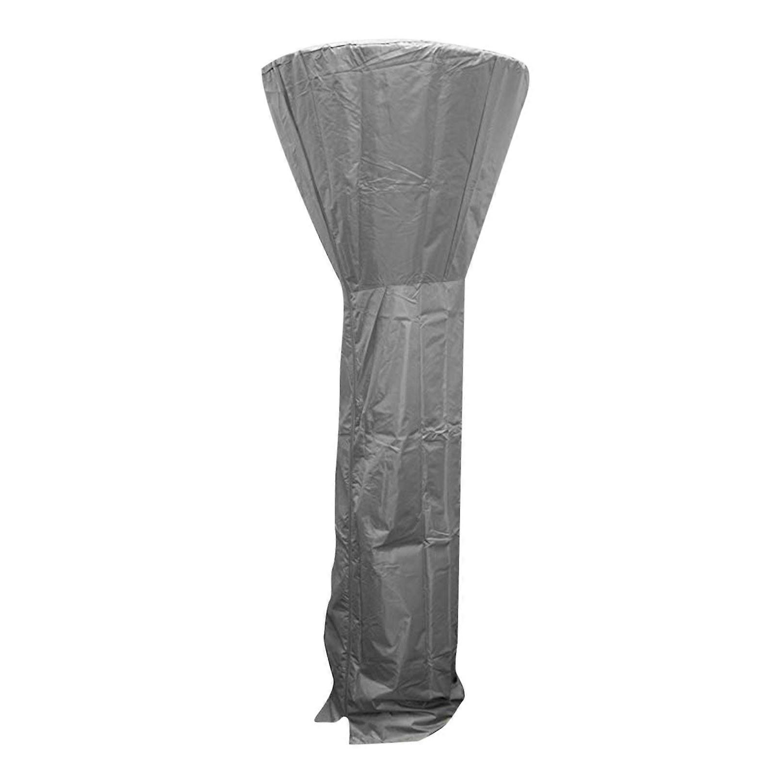 Patio Heater Cover 210D Oxford Waterproof Patio Heater Cover, Outdoor Patio Heater Cover Dustproof/Gray (226*85*48cm)
