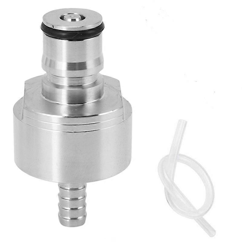 Bouchon de carbonatation en acier inoxydable 304 5/16 pouce cannelé, type de verrouillage à bille, convient aux bouteilles de boisson gazeuse en PET, Hom