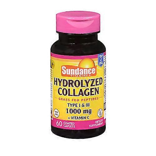 Nature's Truth Sundance Vitamins Hydrolyzed Collagen Coated Caplets, 1000 Mg, 60 Caplets (Pack of 1)