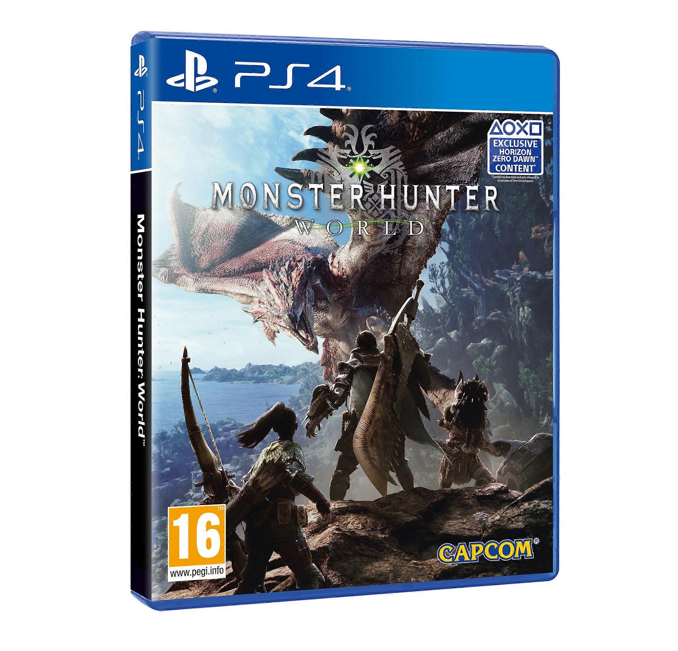 Monster Hunter World (PS4) - New & Sealed