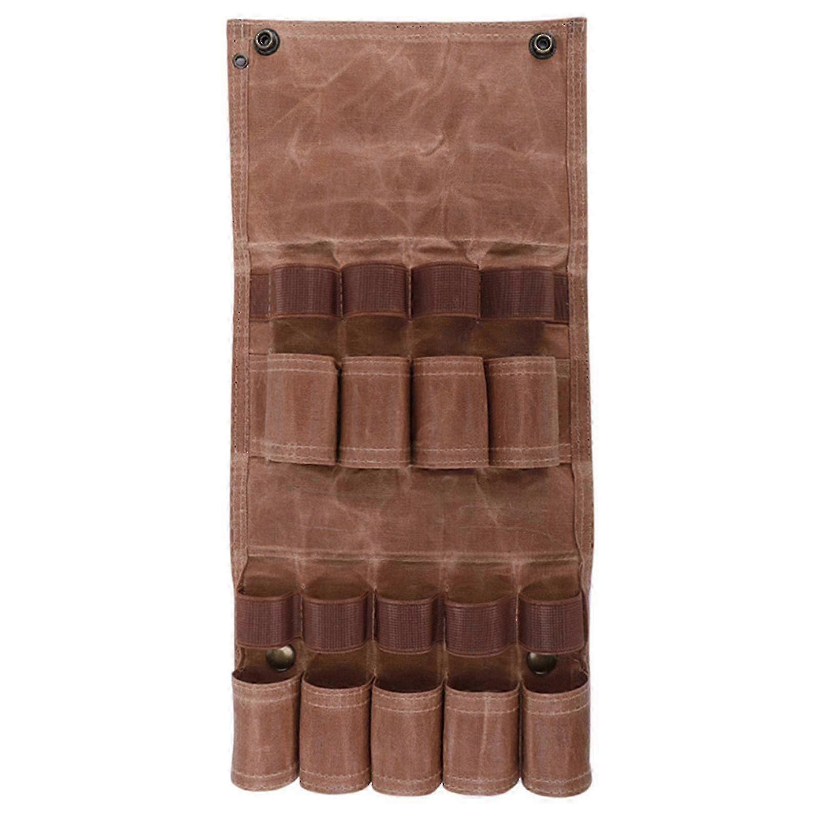 Portable Spice Bag With 4/9 Spice Jars Condiments Organizer Bottle Holder