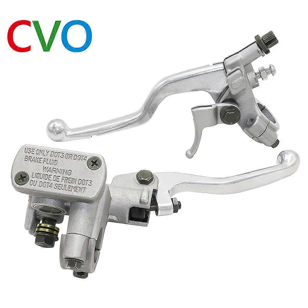A Pair of Motorcycle Brake Clutch Master Cylinder Lever For Honda CR 125R 250R 500R CRF 150 250 450 2002-2012