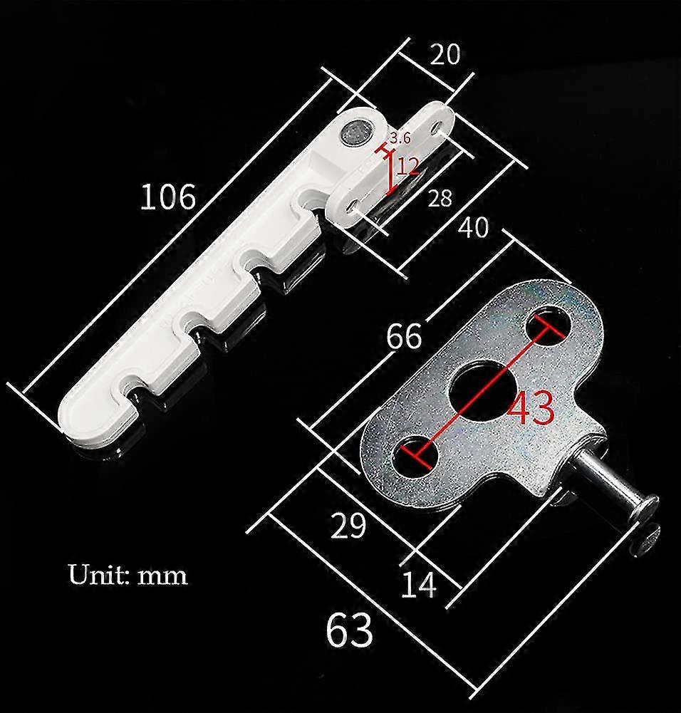開き窓リストリクター、赤ちゃんの安全ロック、アンチピンチロック、窓換気リストリクター、Upvc窓、木材、ミョウバンの外向き開口部