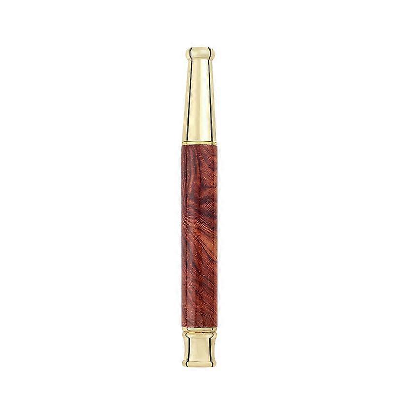 Cigarette Holder, Jin Sinan Solid Wood Cigarette Flap Filter Removable Cleaning Pull Rod Filter Element For Men And Women Portable Dual-Purpose Cigare
