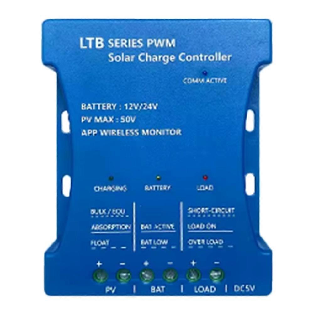 20V PWM Solar Charge Controller with Bluetooth Mobile APP Remote Control ,USB Output 20A
