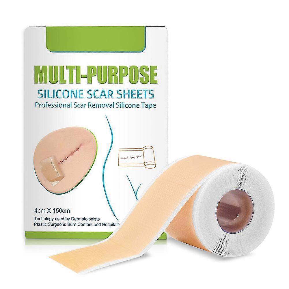 سيليكون ندبة ورقة المقطع القيصري إزالة حروق حب الشباب سيليكون ندبة الشريط لفة قابلة لإعادة الاستخدام للماء وتنفس