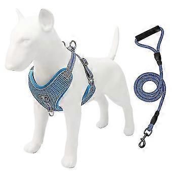 Dog Leash, Pet Leash, Reflective Breathable Dog Leash, New Big Dog Breast Strap, Dog Leash