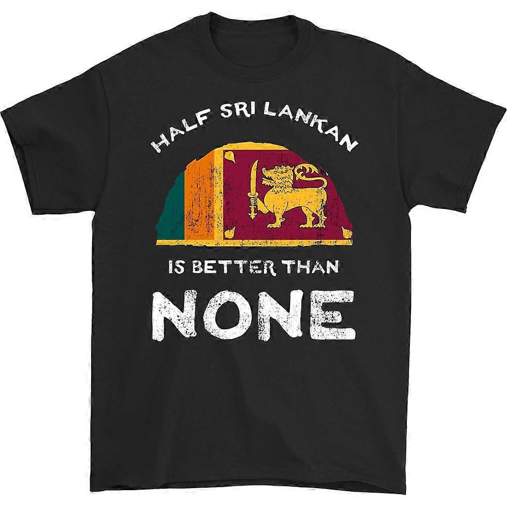 Camiseta Metade do Sri Lanka é Melhor do que Nada