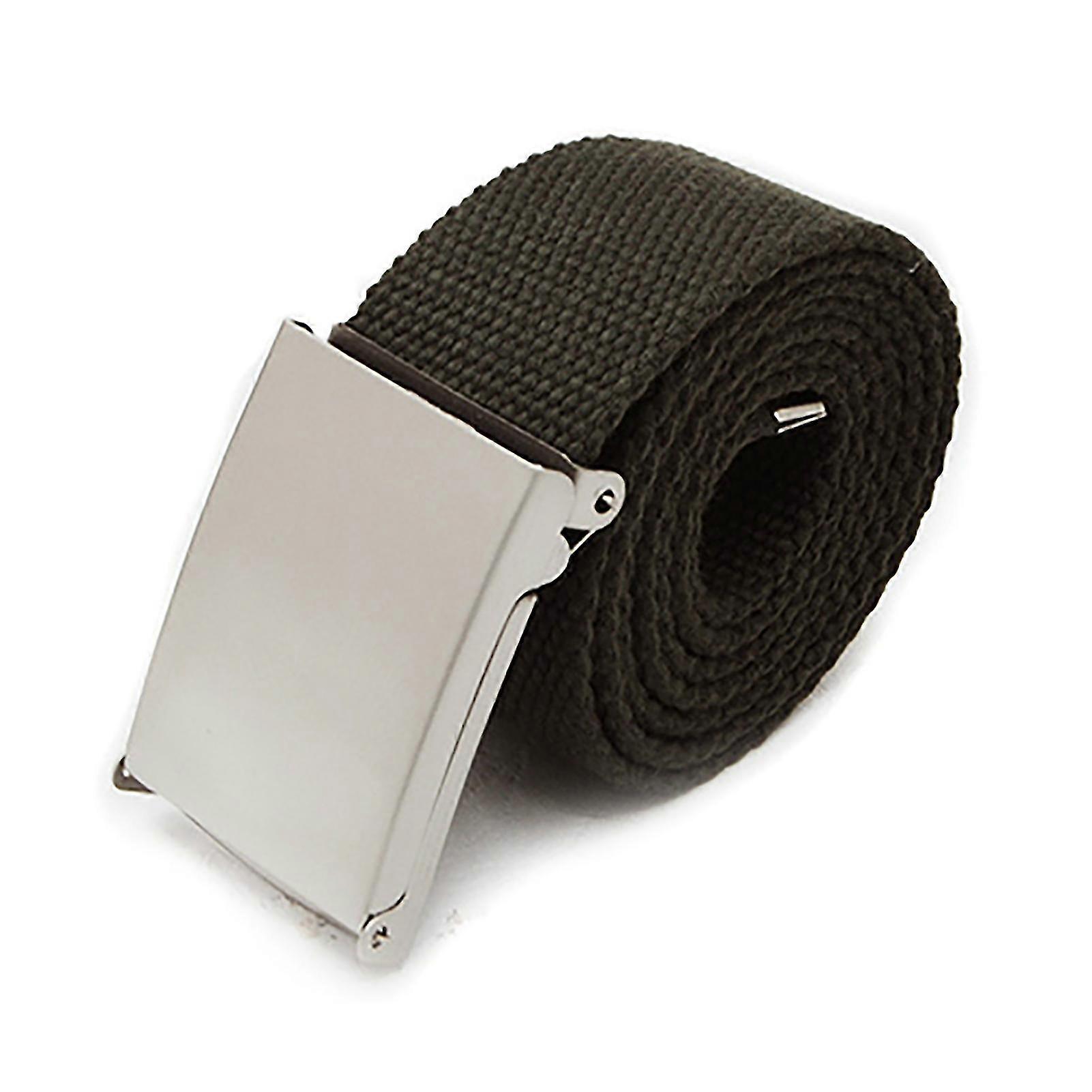 Canvas Belt Unbuckle Easily Unisex Canvas Canvas Web Belt for Outdoor-Yvan