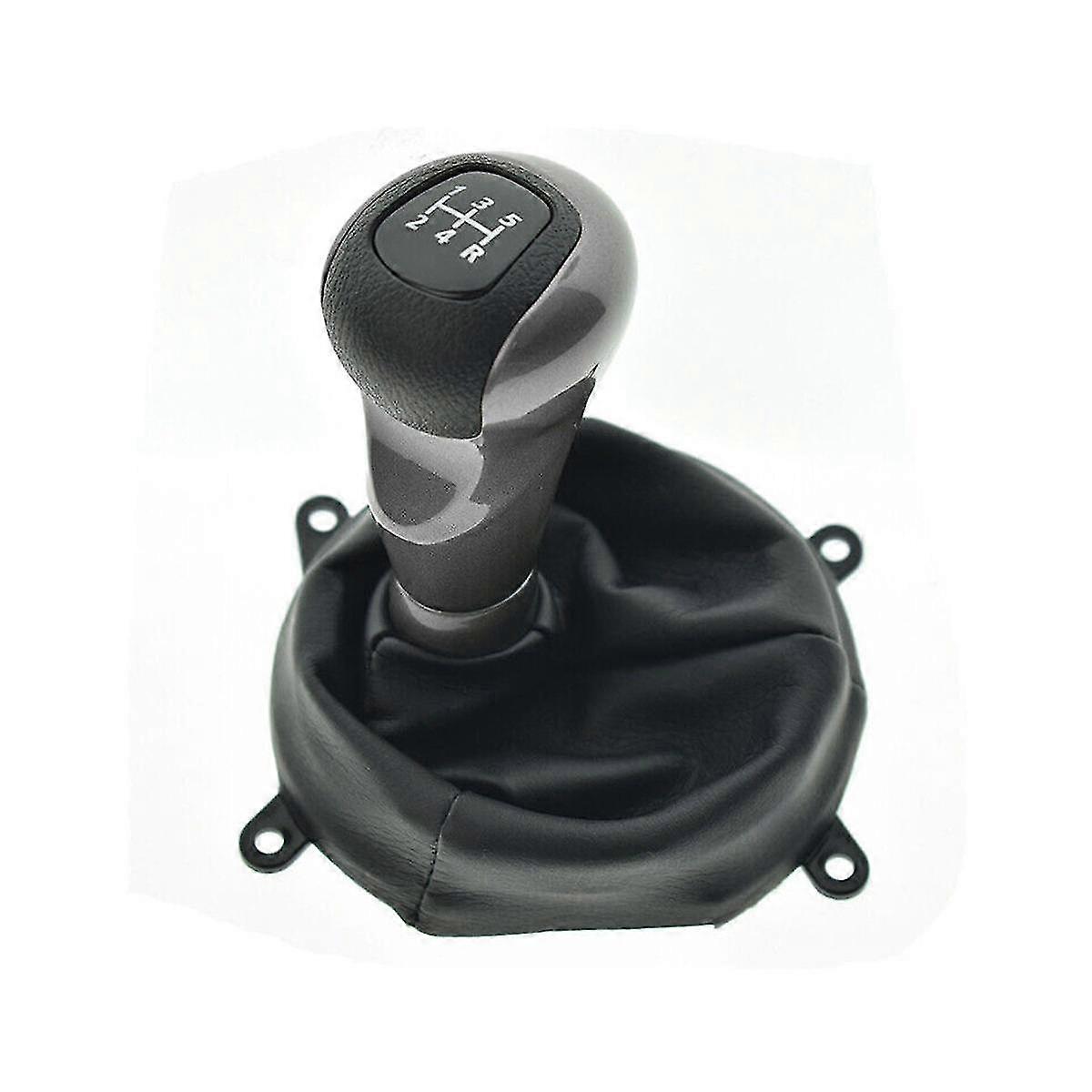 54102--A01 Manual 5 Speed Stick Shift Lever Head Handball with Leather Boot for DX LX 2006-2011