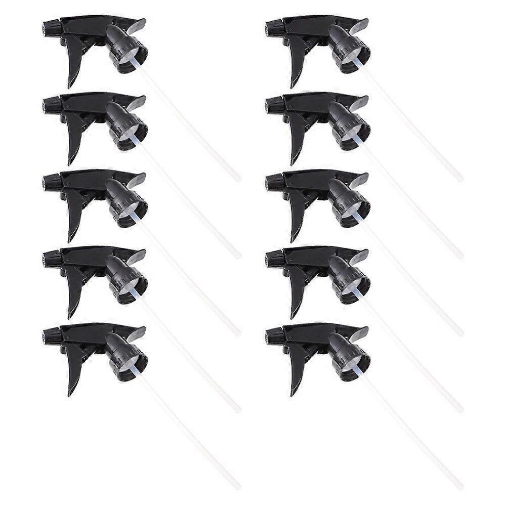 10 PCS Trigger Sprayer with 2 Spraying Patterns Spray Bottle Replacement Head Plastic Cleaning Hand Trigger Garden Water Sprayer