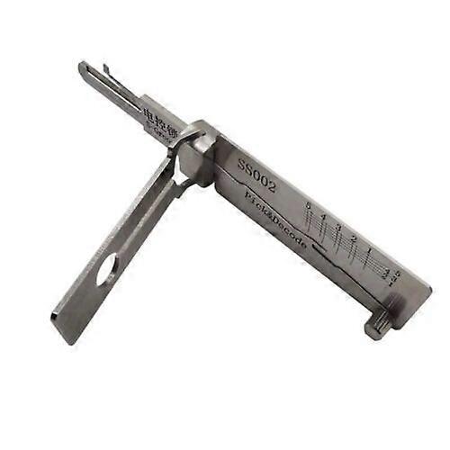 SS002 2 en 1 Pick Outils Pour Double S Rainure Outil À Main Lishi Outil Règle