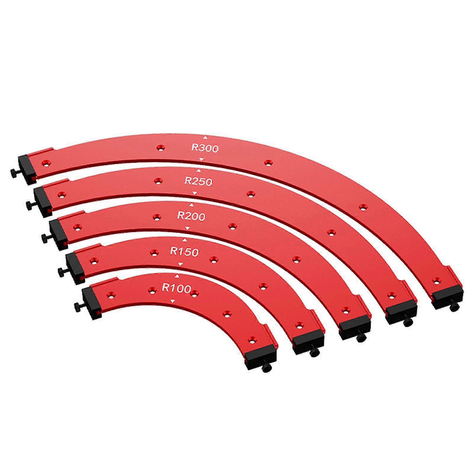 Woodworking Round Corner Radius-Templates Multifunctional Wooden Board Arc Cutting Auxiliary Tool for Tables Stools