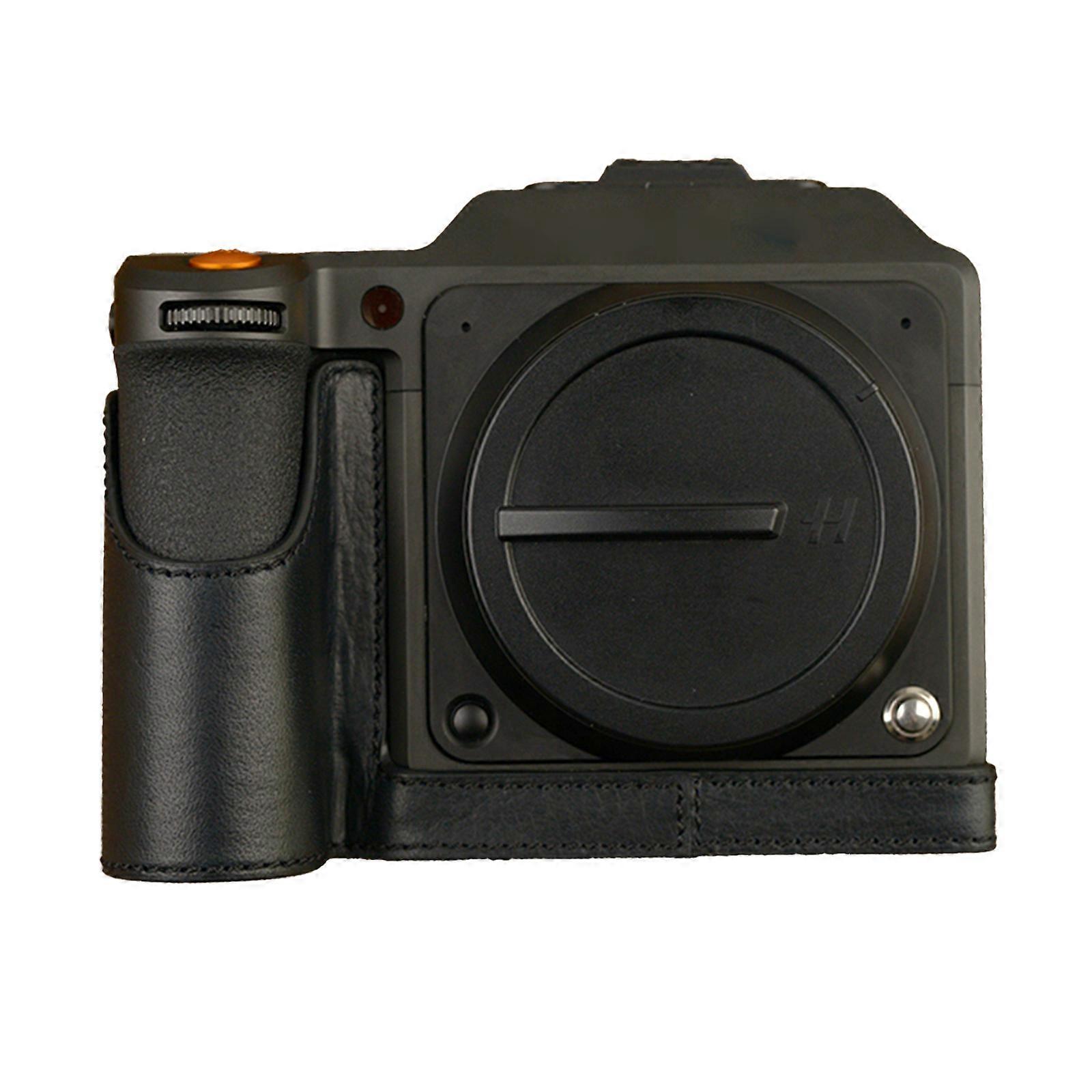Genuine Leather Camera Case Half Body Handmade Bag For Hasselblad X2D