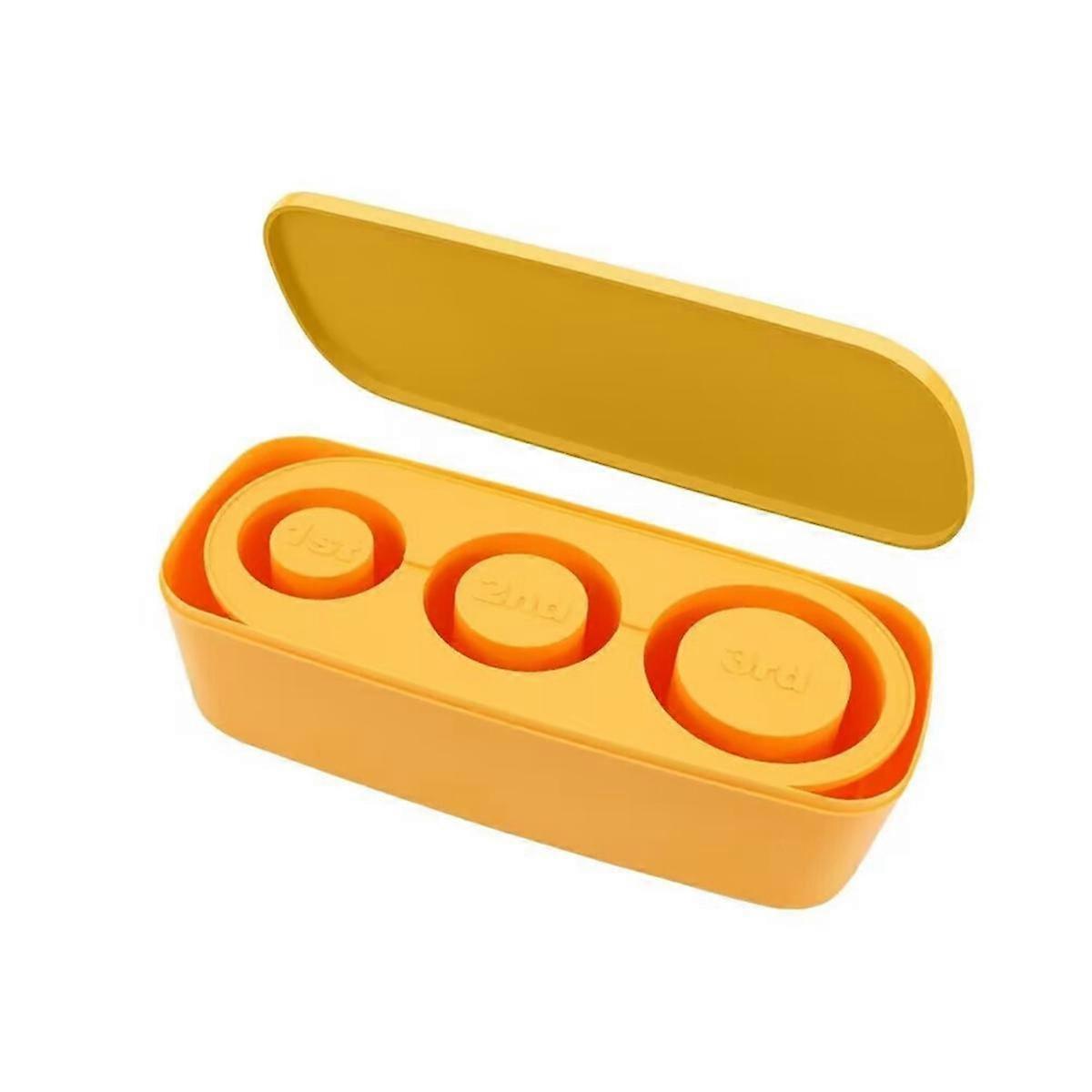 3PCS 3 Grid Ice Grid Mold for Silicone Ice Square DIY Maker Model Quick Demolding Household Kitchen
