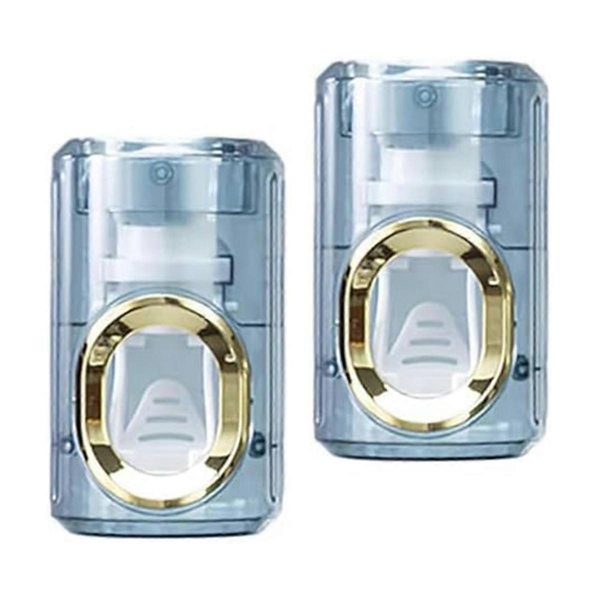2Pcs Toothpaste Squeezer -Automatic Toothpaste Dispenser Wall Mounted, Pastetooth Paste Dispenser a