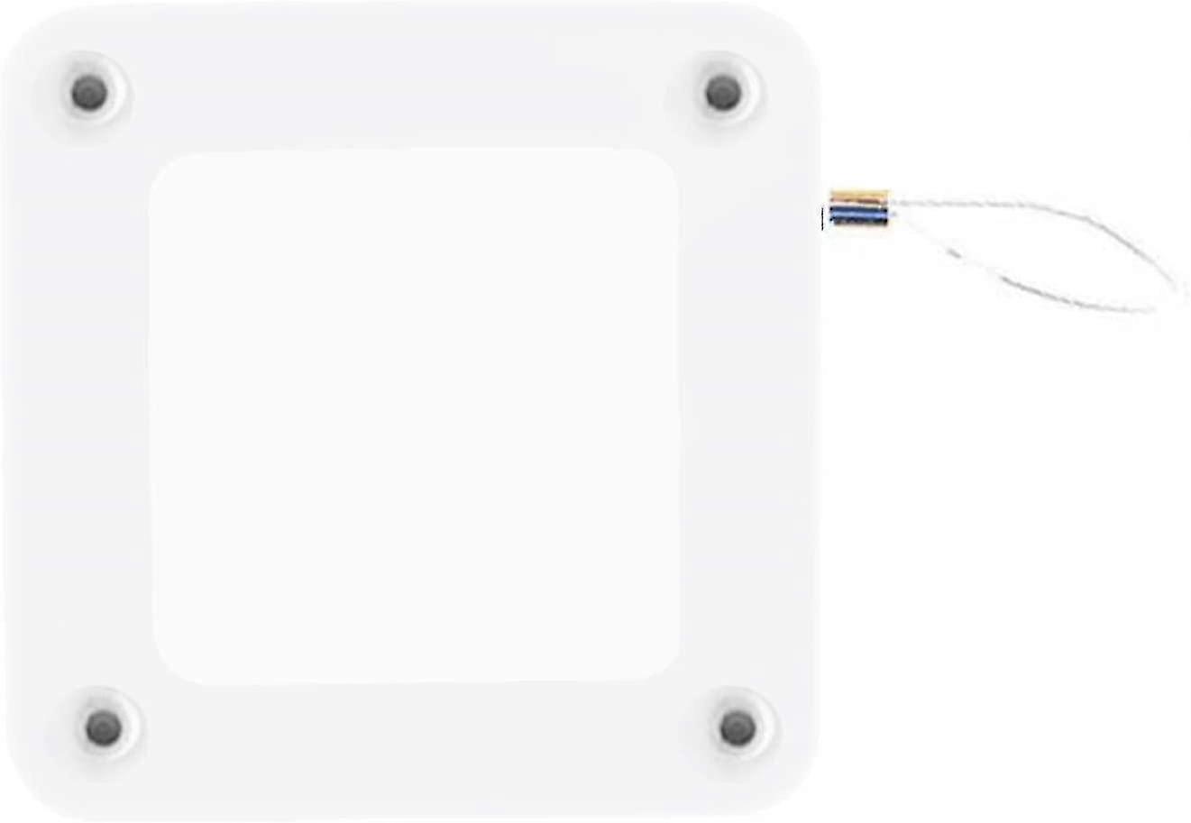 2 Pieces Of Induction Door Closers With Retractable Cable, White