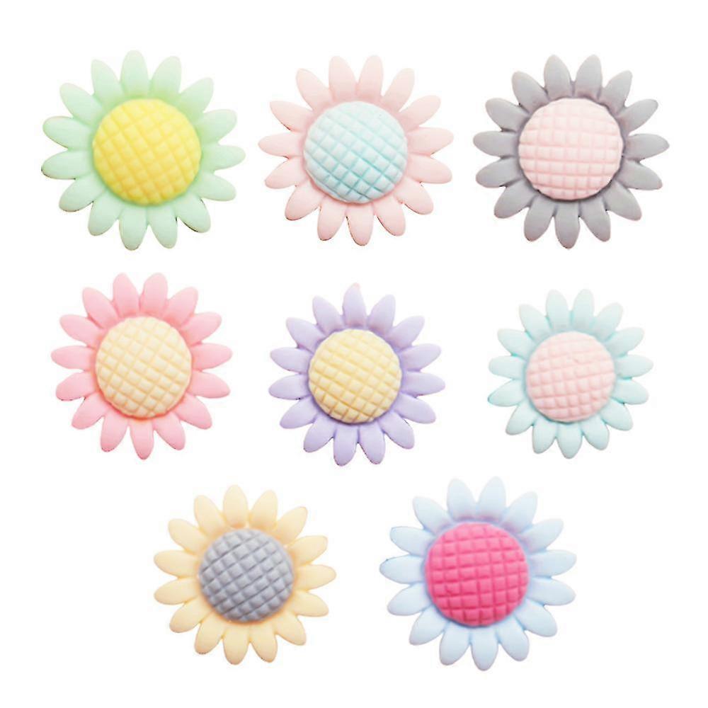 20 Tree Multi-color Sunflower Diy Resin Accessories