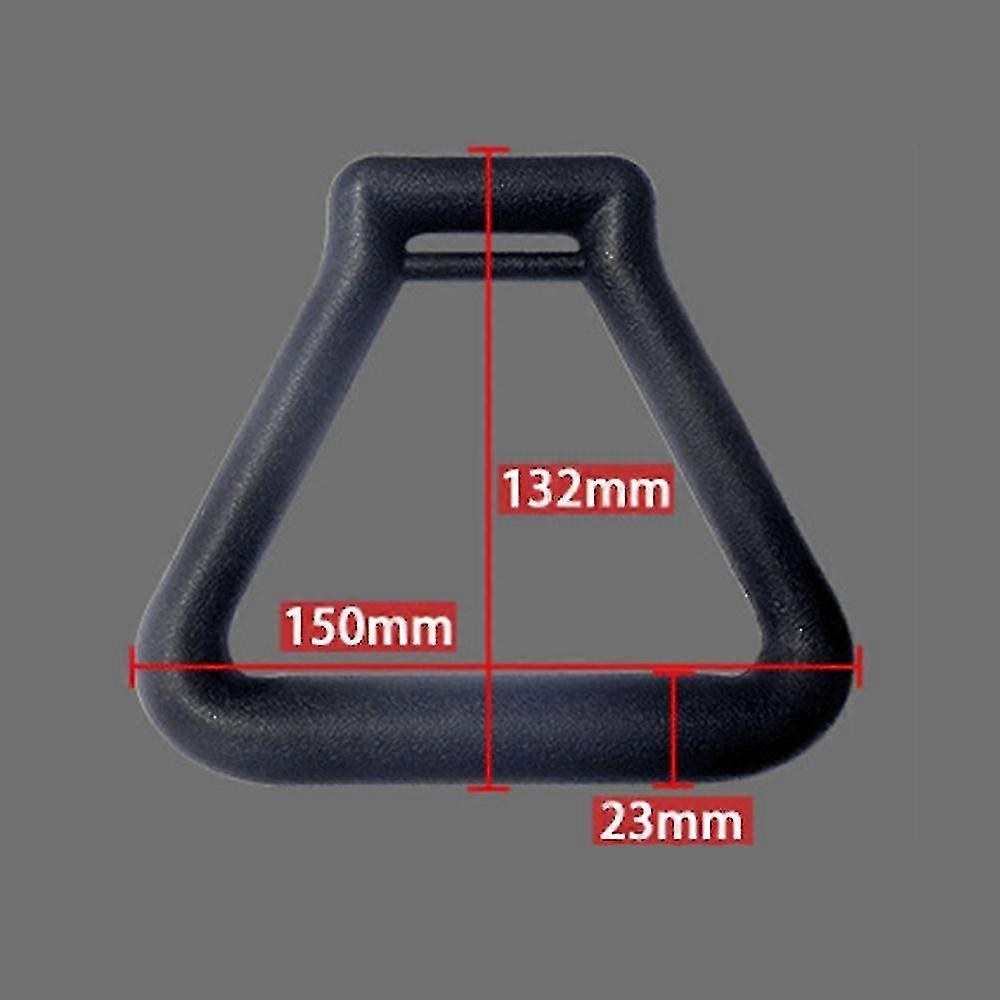 2pcs Gymnastic Rings With Adjustable Buckle Straps Professional Fitnes Blue