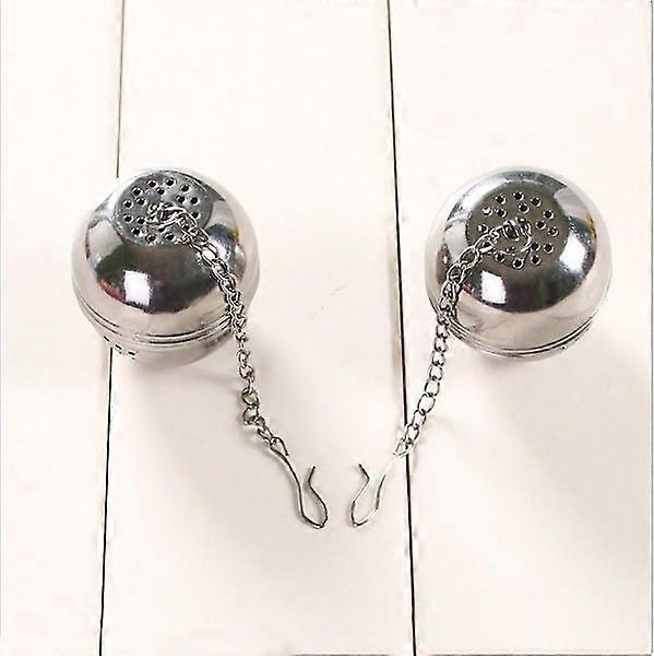 2-Piece Stainless Steel Kitchen Mesh Sink Strainer, Silver, 1.5"