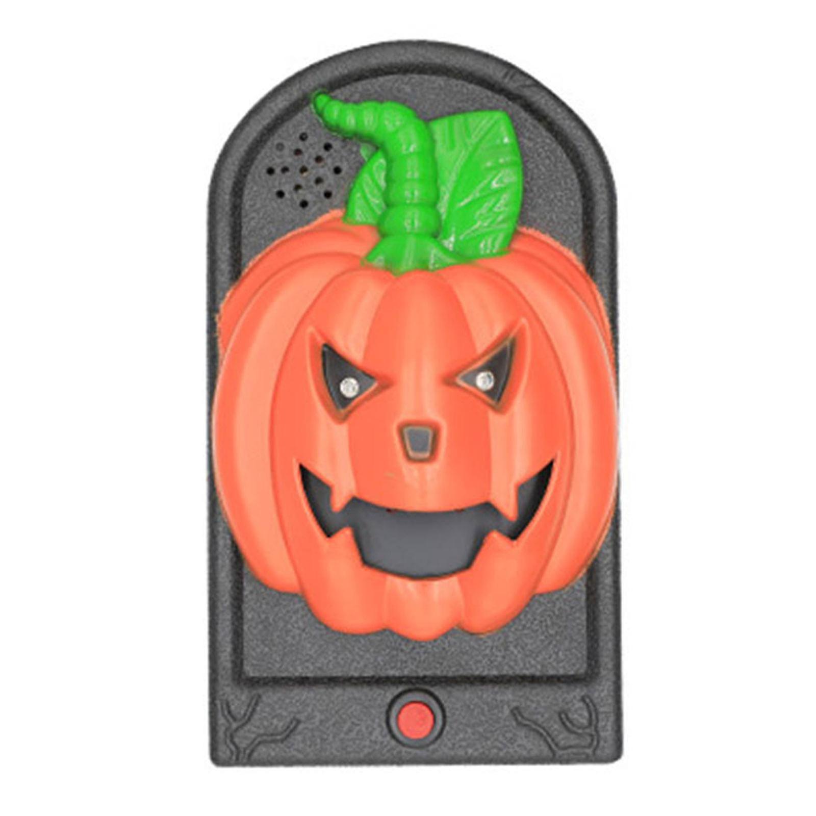Halloween skrämmande dörrklocka