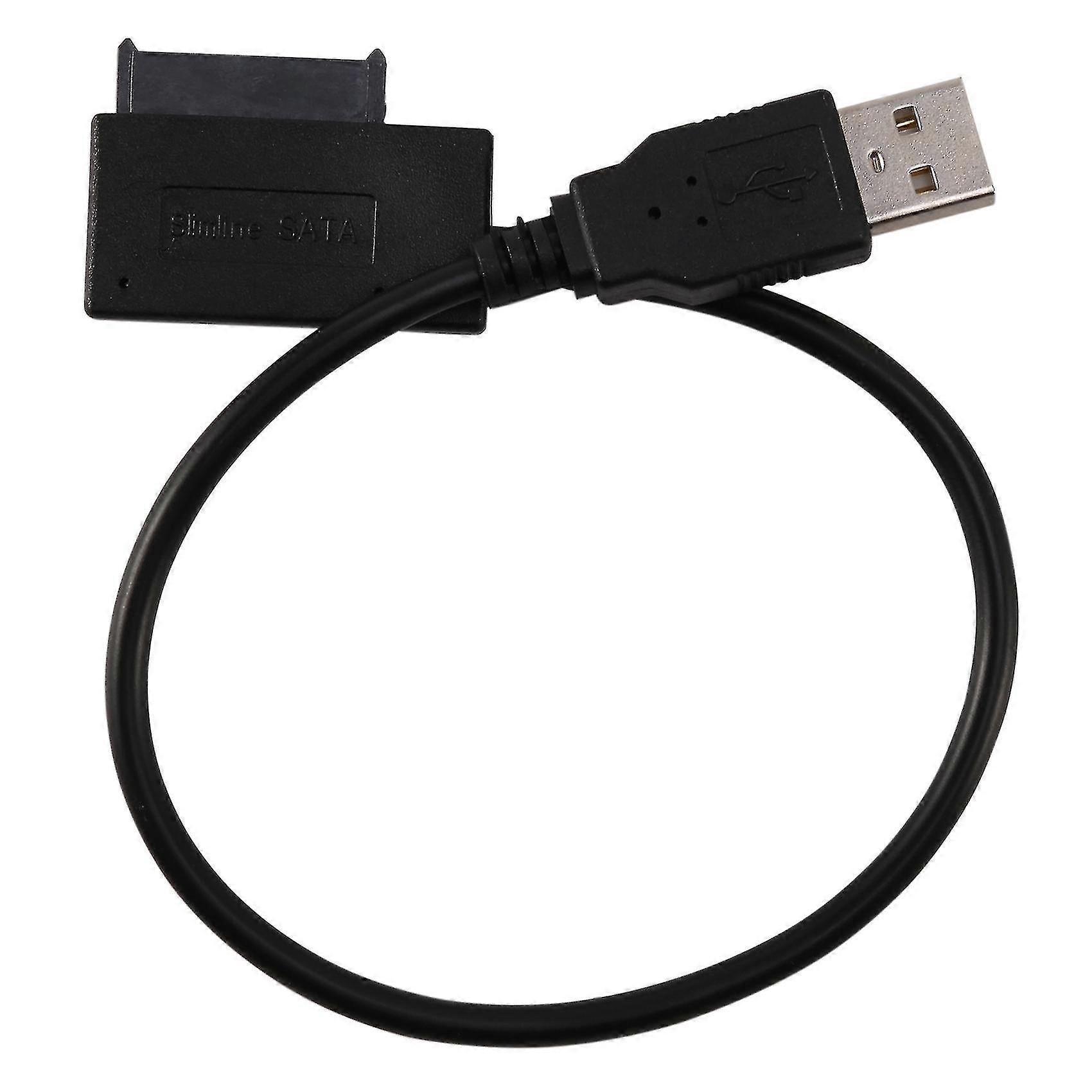 ラップトップ CD/DVD ROM スリムライン ドライブのためのミニ Sata Ii 7+6 13 ピン アダプターのコンバーター ケーブルへの USB 2.0
