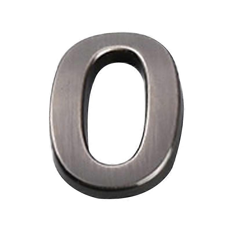رقم العنوان ذاتية اللصق مقاومة للتآكل ABS 0-9 أرقام 3D لوحات الباب للمنزل KAESI