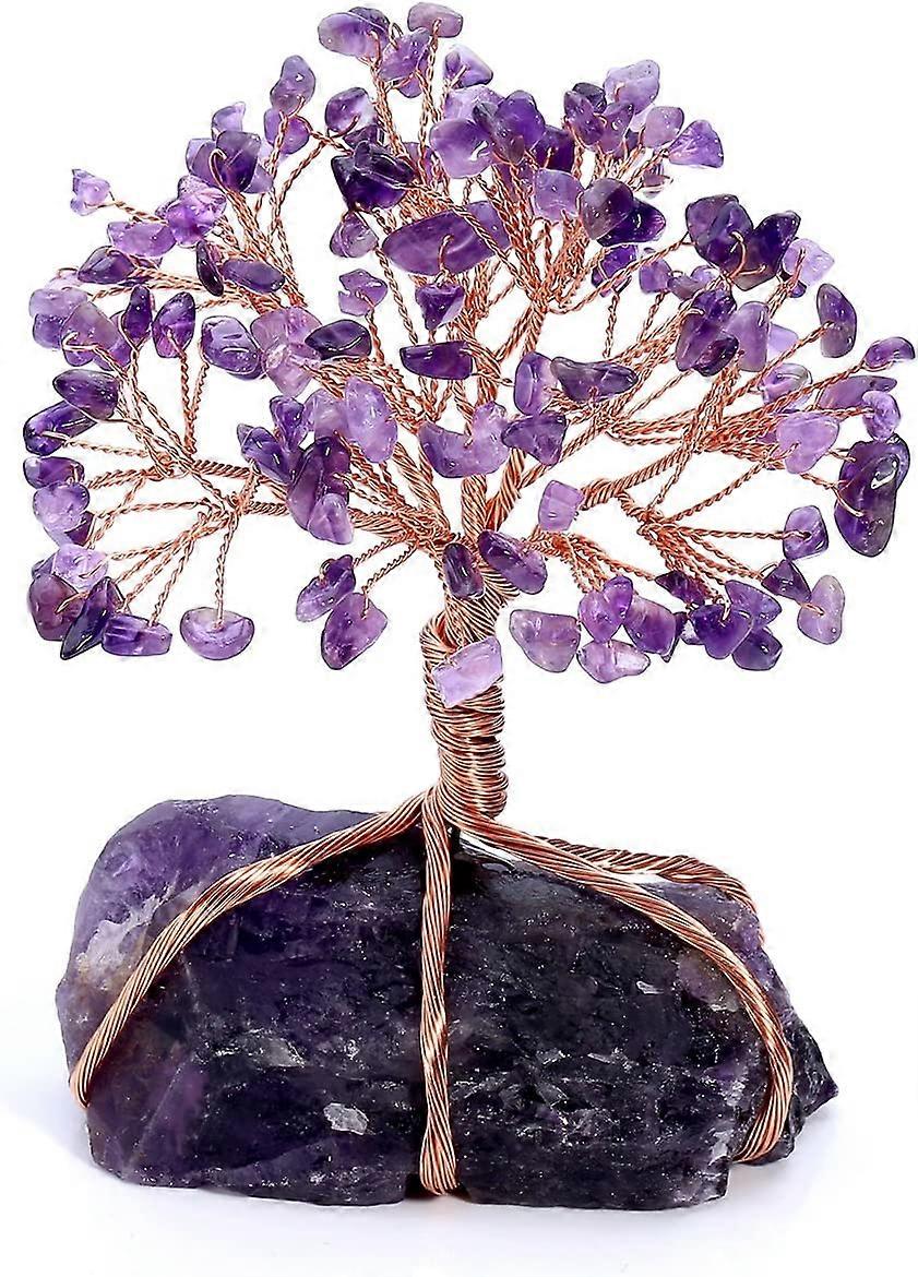 Natural Amethyst Money Tree Crystal Quartz