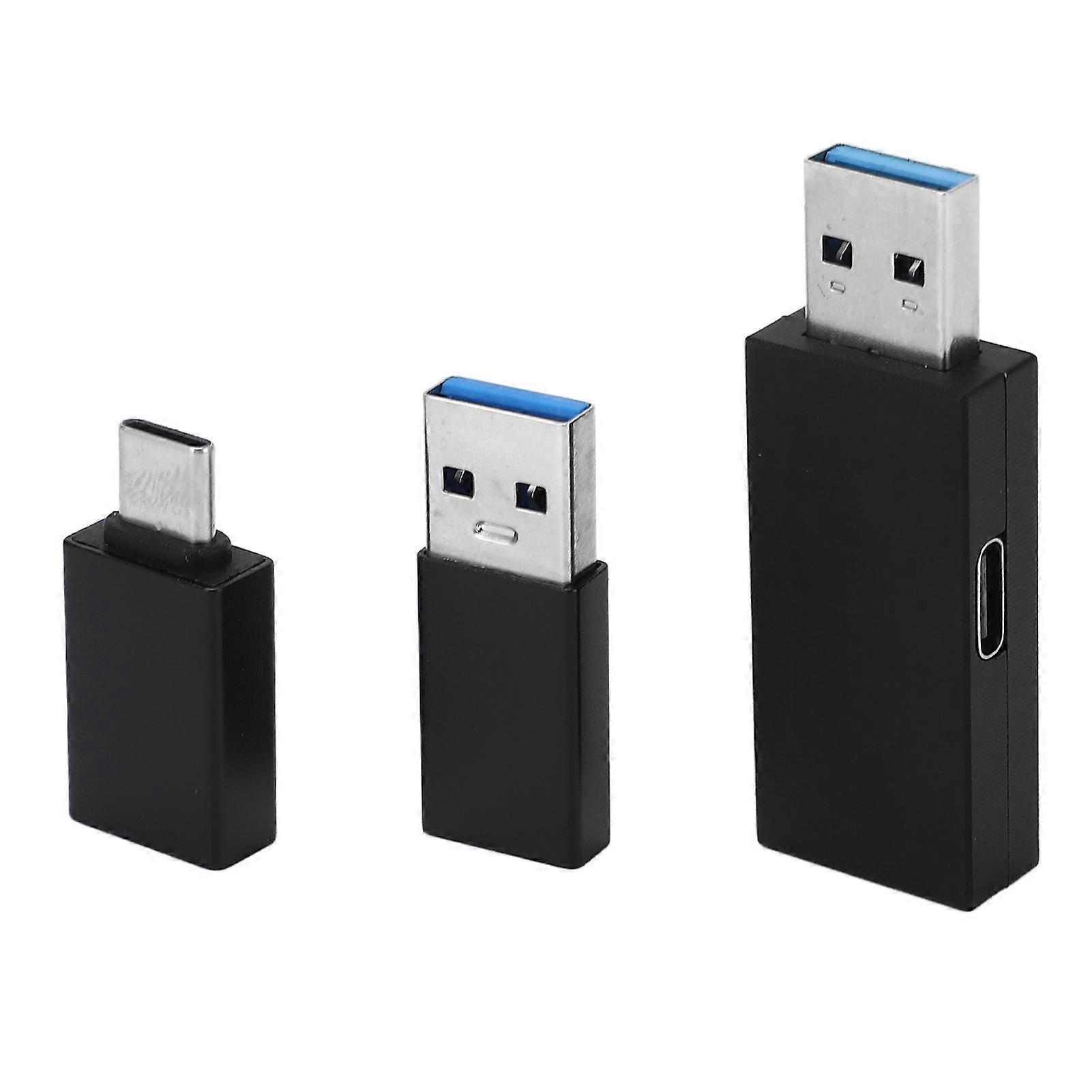 USB-Stromversorgungs-Rauschfilter Aluminiumlegierung USB3.0 USB2.0 Typ C Audio-Erdschleifeneliminator Rauschisolator DC5V