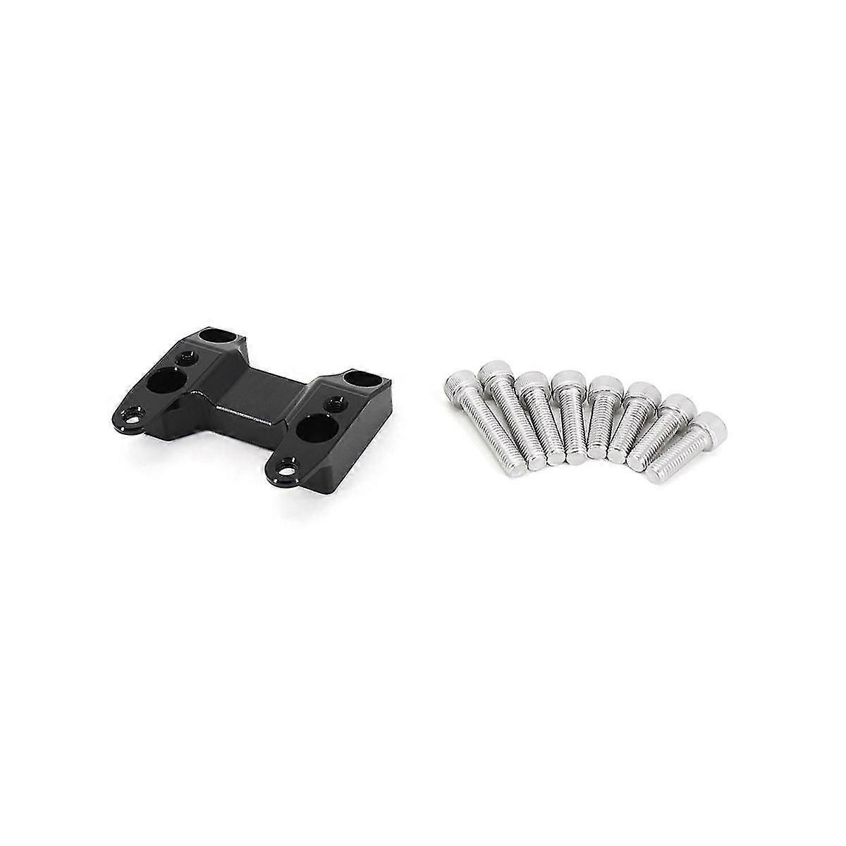 Motorcycle Handlebar Riser Handle Bar Raiser Clamp Black For Tmax 560 T-max560 Tmax560 T-max 560 20