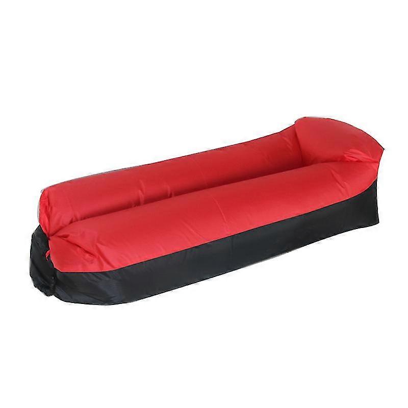 Outdoor Seating Inflatable Sun Lounger Outdoor Furniture Camping Lazy Bag Air Sofa Beach Bed Gaxb08c
