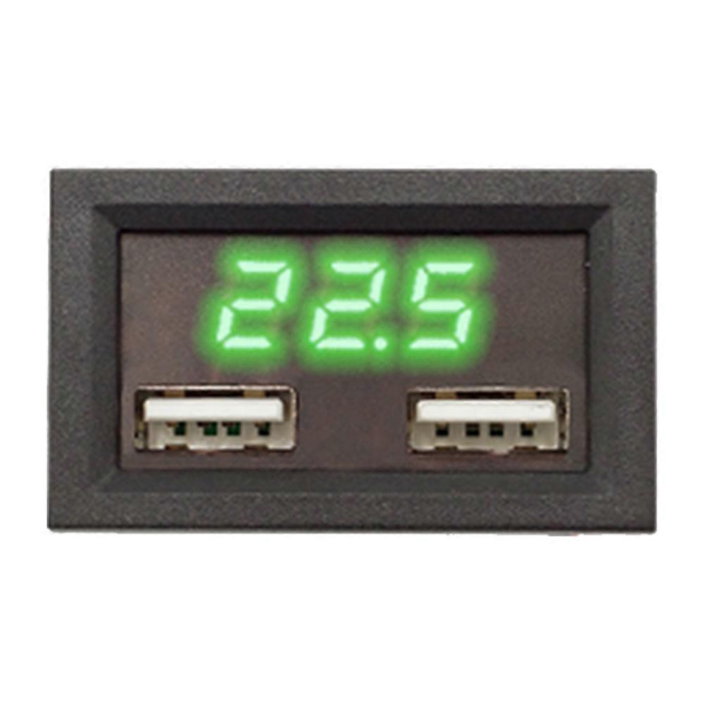 DC 8-40V Car Digital Voltmeter Ammeter Dual Display Voltage Detector Current Meter Panel Amp Volt Gauge Voltage Current Meter
