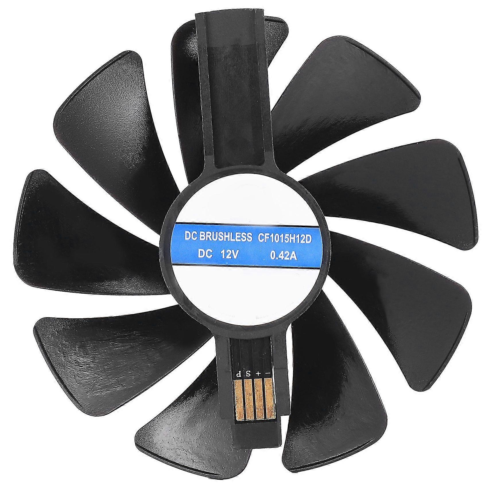 95 mm CF1015H12D DC12V grafikkort kylare kylfläkt byt ut för safir NITRO RX480 8G RX 470 4G G