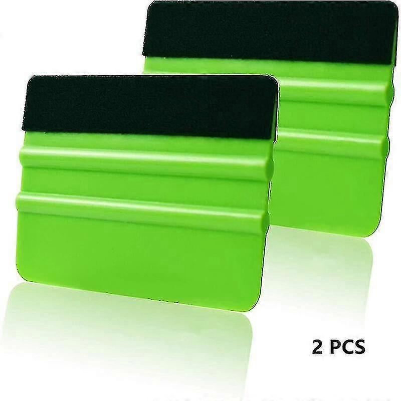 2 Pcs Vinyl Felt Squeegee, Graphic Scraper Application Tool
