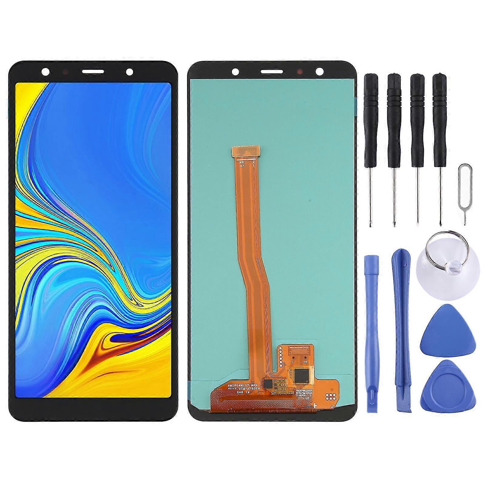 OLED LCD Screen Compatible  Samsung Galaxy A7 (2018) SM-A750 With Digitizer Full Assembly