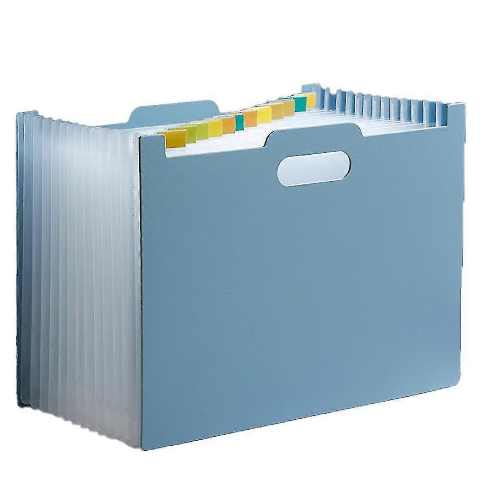 Simple And Large-capacity Horizontal Expandable File Bag Office Folder