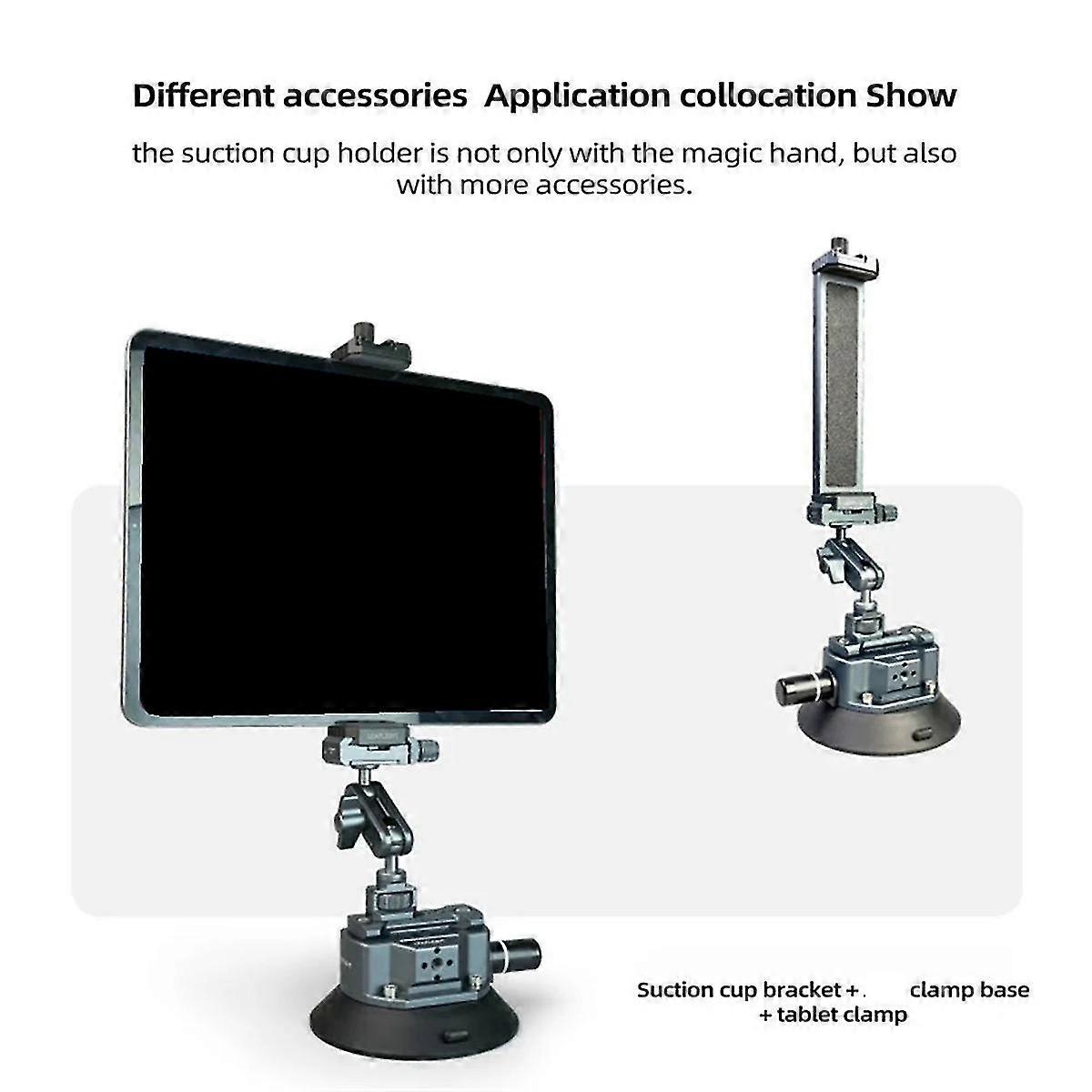 ハンドポンプカーサクションカップ電話アクションカメラホルダーDSLRアクションカメラ用