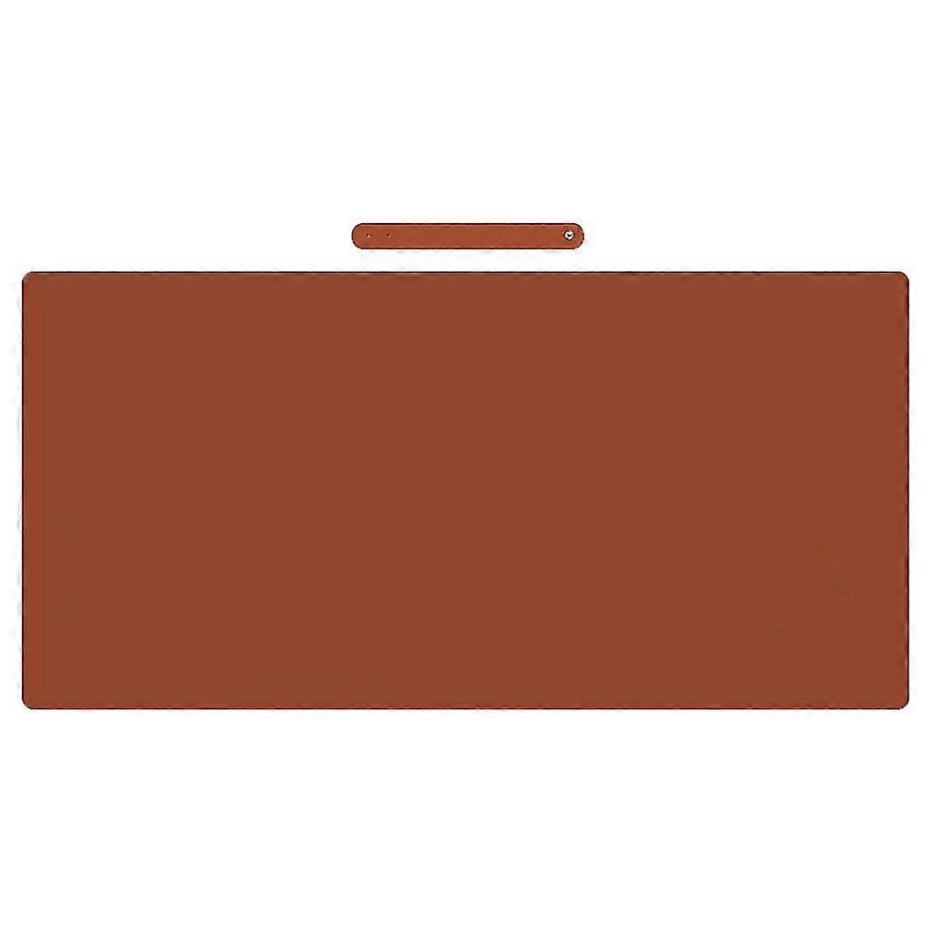 Mouse Pad Single Side Plus Velvet Large Desktop Office Leather Desk Mat