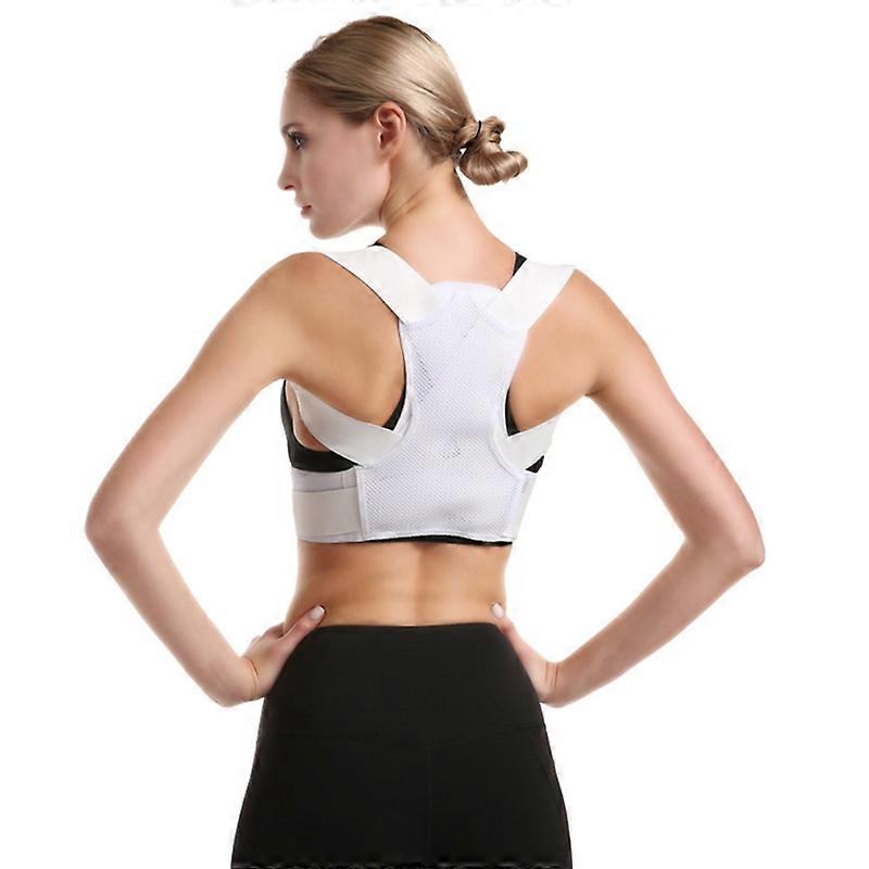 Invisible Posture Corrector Hunching Adjustable Upper Back Shoulder Brace Straightener Corset Clavicle Support Belt