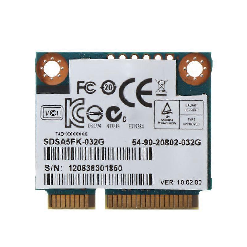 Half Size MSATA 32G SDSA5FK-032G Adapter Card Converter for PC Computer