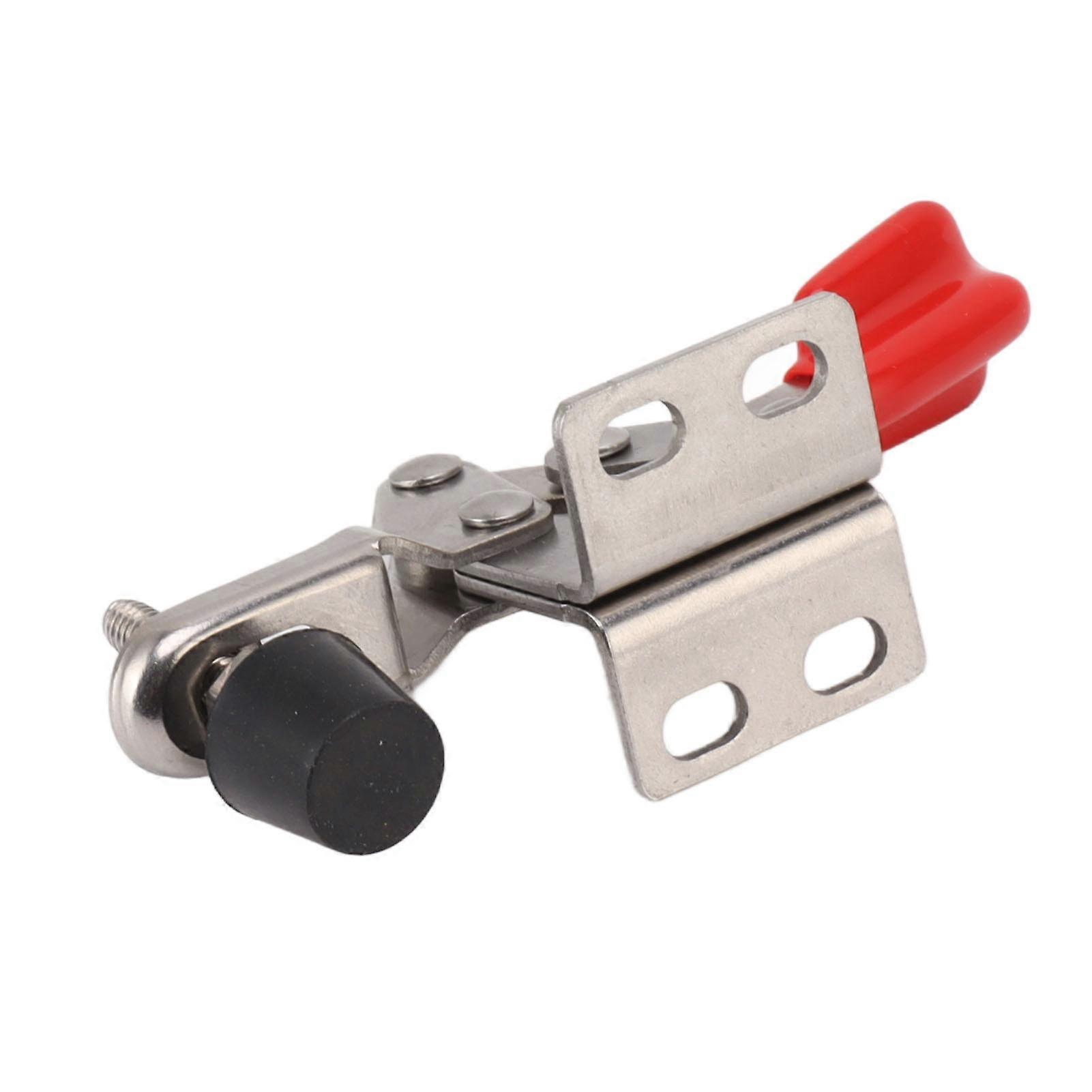Stainless Steel Horizontal Hold Down Toggle Clamp 66lb Holding Capacity 80 Degrees Opens for Industry Home