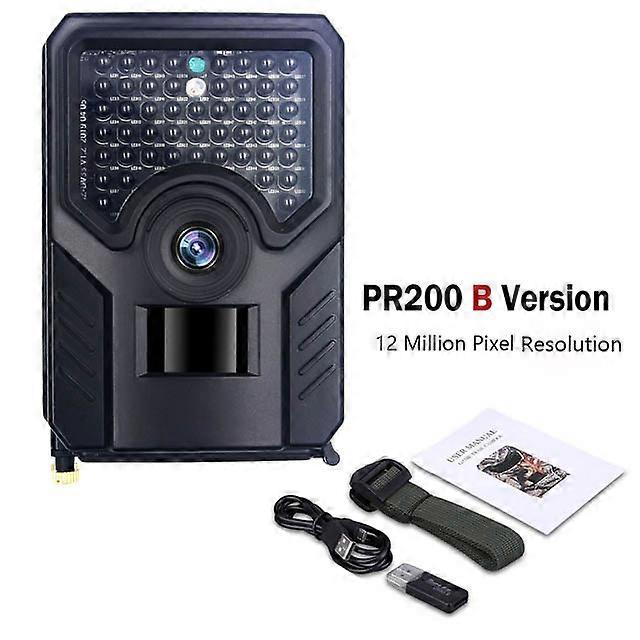 ハンティングトレイルカメラ16MPピクセル1080ビデオ940nmLED赤外線カメラIp54防水野生生物カメラナイトビジョンフォトトラップPR200PRO