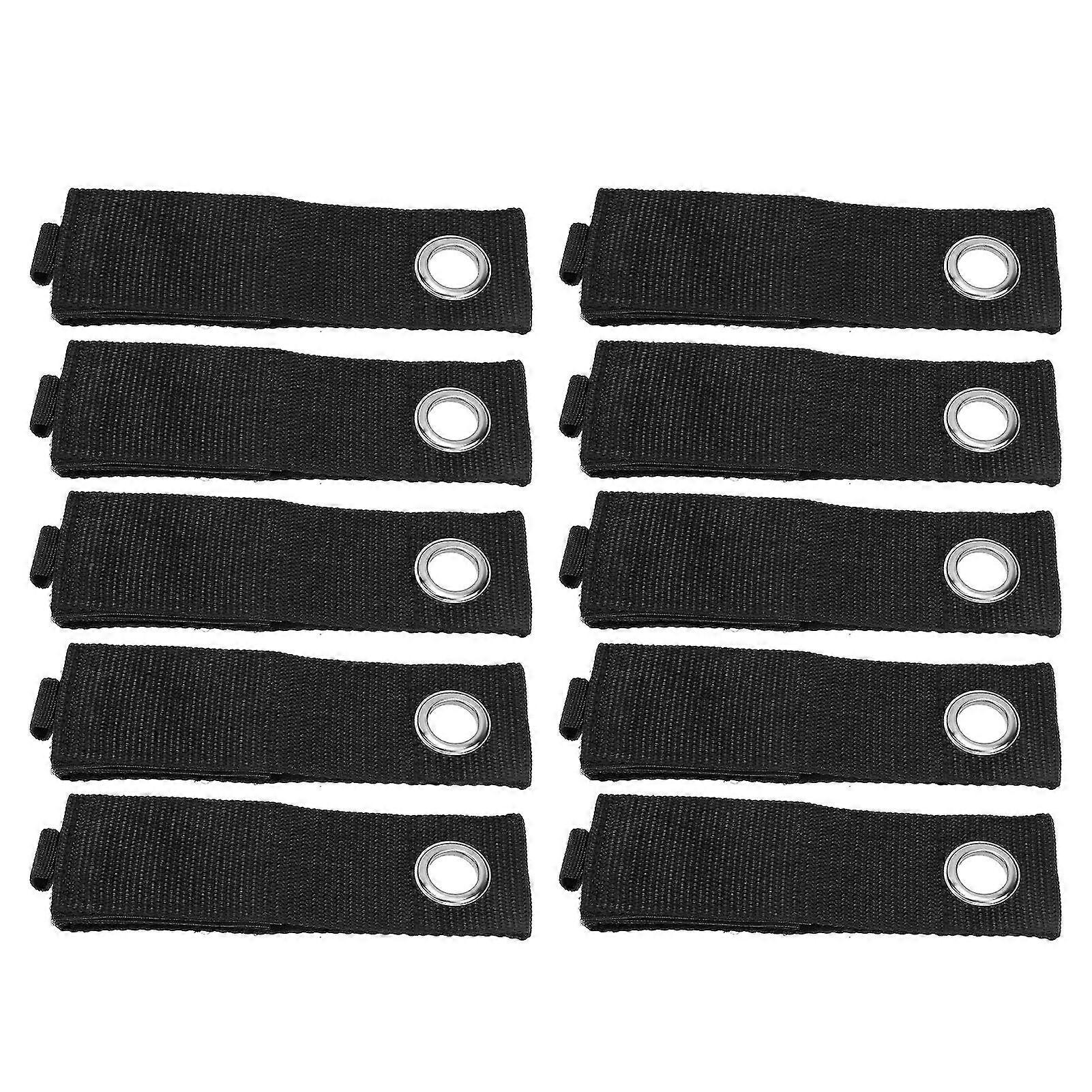 Extension Cord Storage Straps - 10 Pcs Hook Loop Organizer Wraps