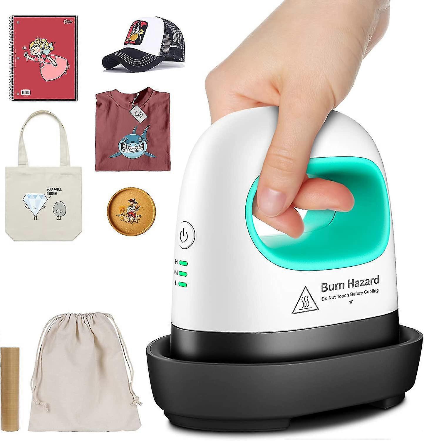 Mini Heat Press Printing Machine  Portable Diy Small Iron Press Machine With 3 Heating Modes