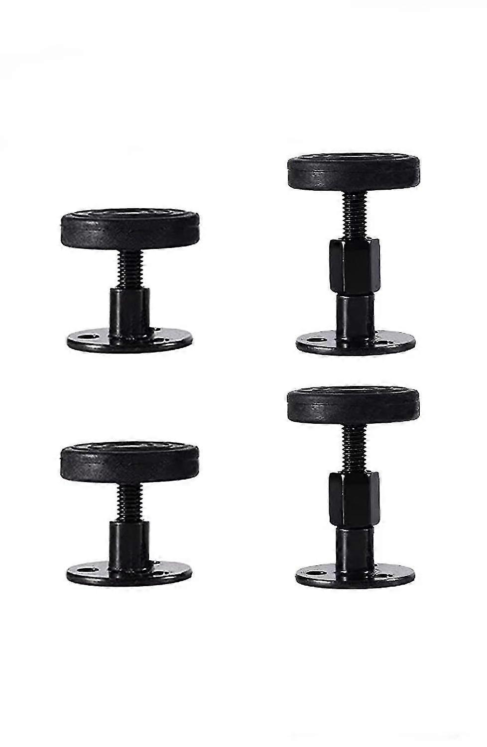 4 Pieces Adjustable Threaded Bed Frame, Anti-shake Tool Bed Frame, Mute Noise Reduction, Telescopic Support Stabilizer For Beds, Wardrobes And Sofas (