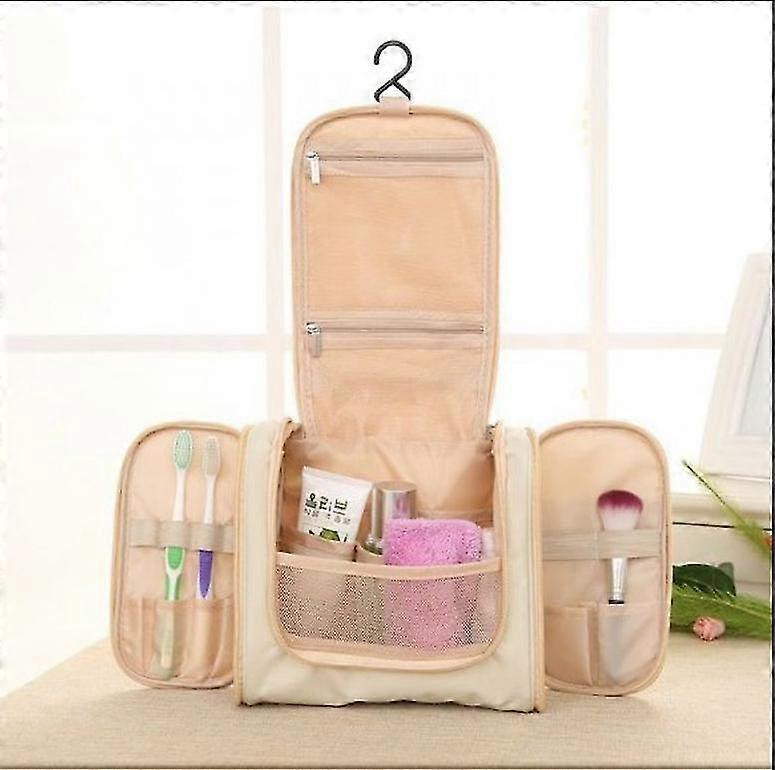 New Creative Hanging Hook Double Open Wash Bag Large Capacity Multifunctional Waterproof Travel Storage