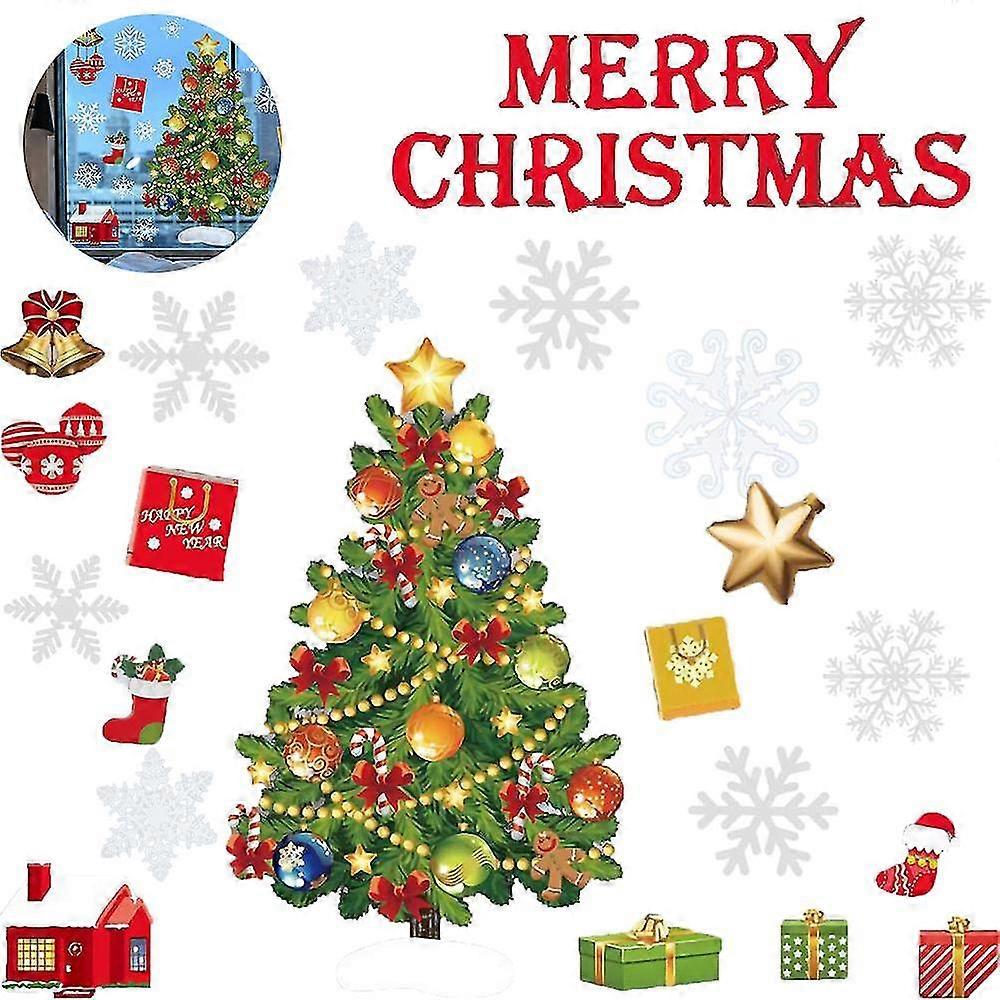 Christmas Snowflake Window Cling Stickers