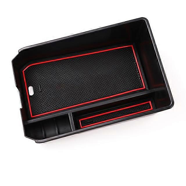 Car Central Armrest Storage Box Stowing Tidying Auto Anti-slip Rubber Accessories For BMW X3 G01 X4 G02 X5 G05 X6 G06 X7 G07
