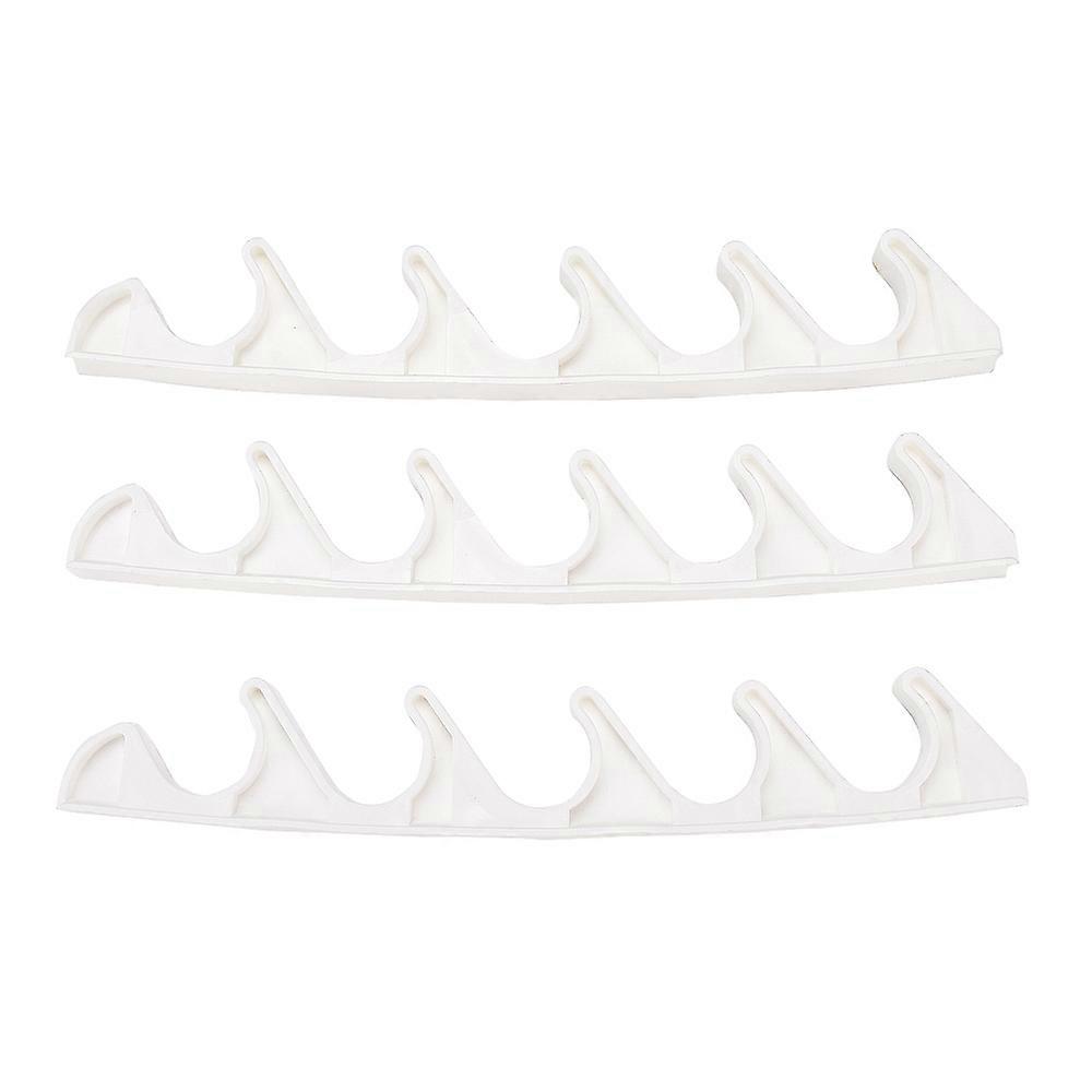 4 Pcs Adjustment Brackets for Chaise 5 Position Back Support Adjuster for Outdoor Patio Lounge Plastic Hook Hangers Vertical Hook Rack for Recliner Pa